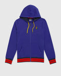 Psycho bunny (men’s bold blue Warwick color block logo hoodie)