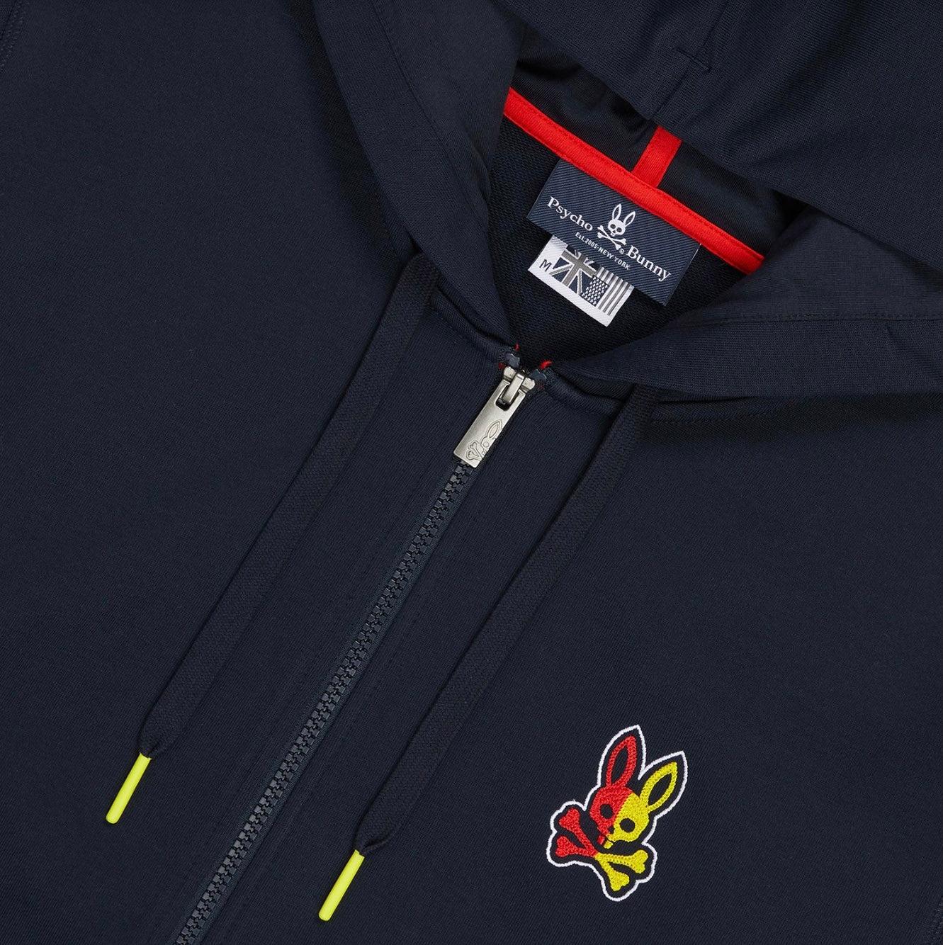 Psycho bunny (navy mens cooper hoodie)