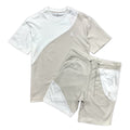 Psycho Bunny Men’s Kenney Embroidered Short Set – Natural Beige