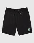 Psycho Bunny Men’s Black Hindes Sweat Shorts