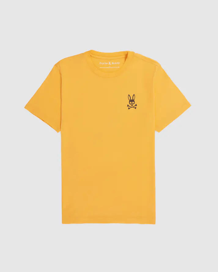 Psycho Bunny (Kids Orange Soda Crosby Reflective Print Graphic Tee)