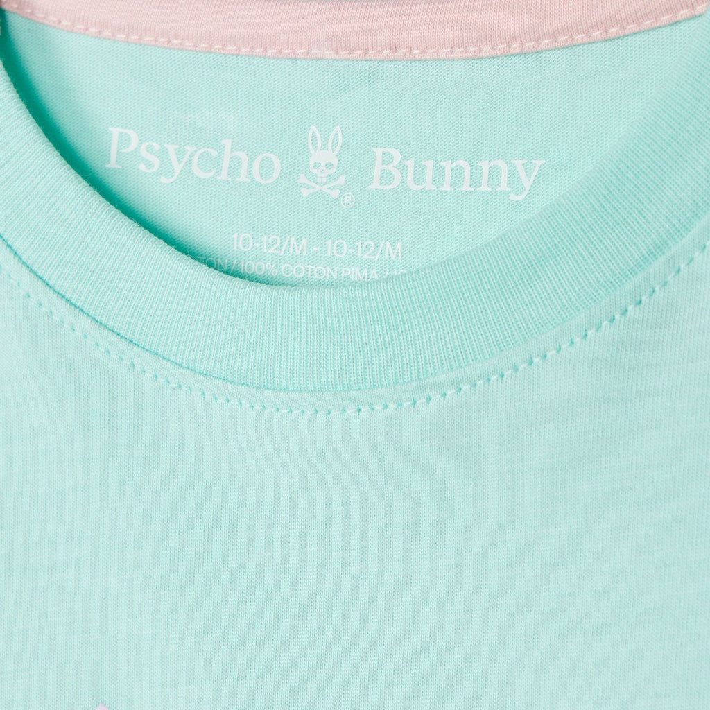 Psycho Bunny (Men's Beach Glas leonard graphic tee)