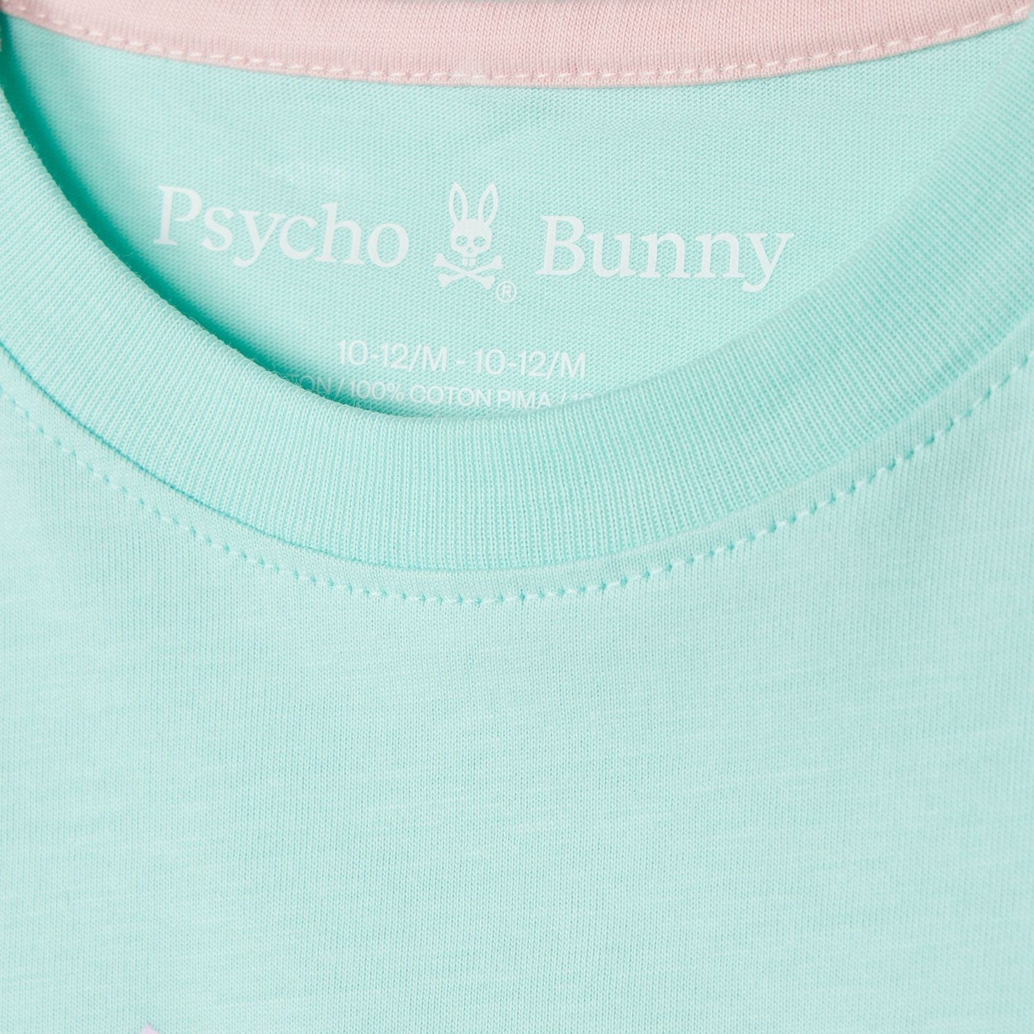 Psycho Bunny (Men's Beach Glas leonard graphic tee)