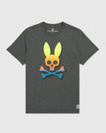 Psycho bunny (men’s heather grey  lowca graphic t-shirt)