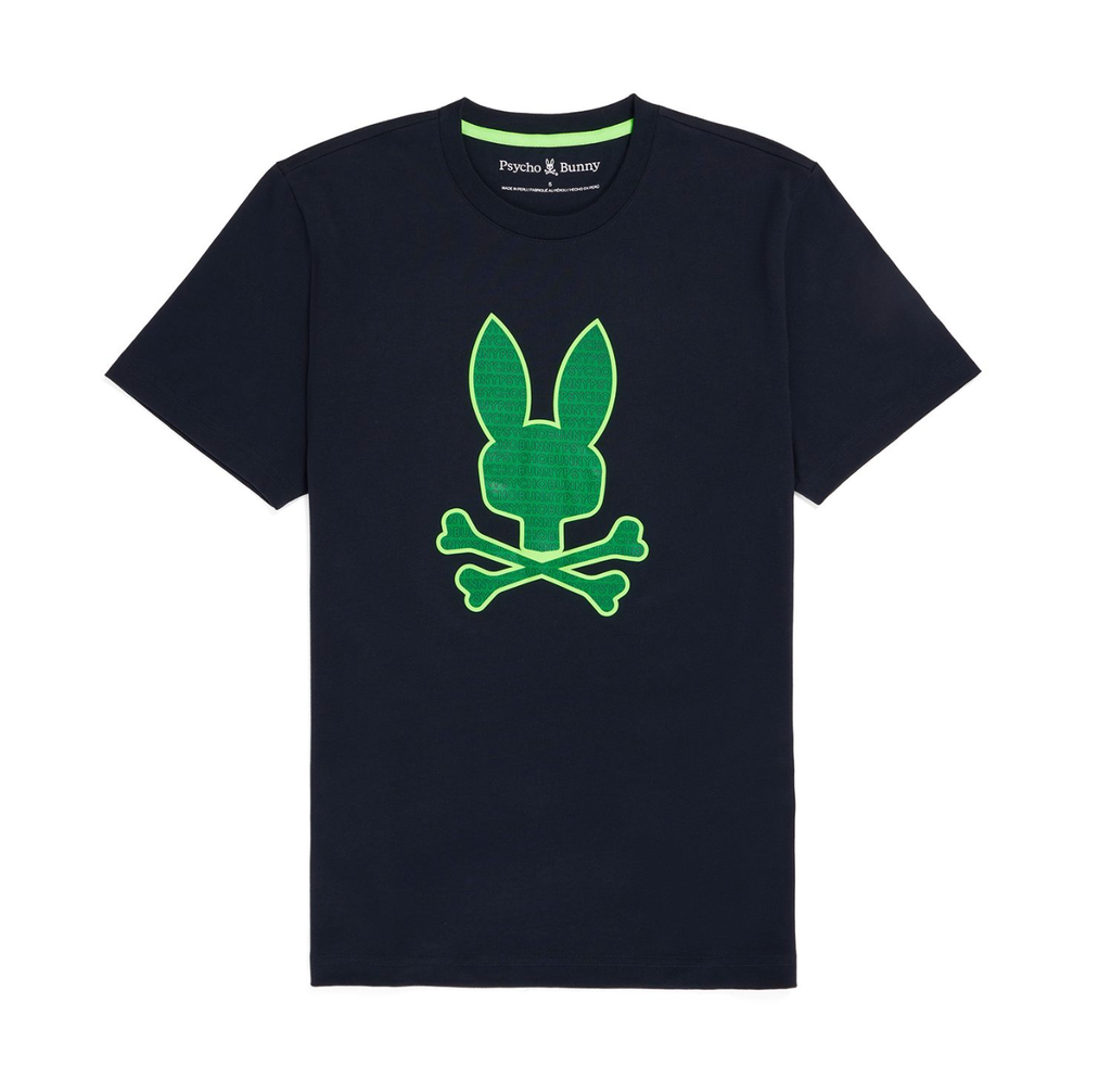 Psycho bunny (Men's navy harvey graphic t-shirt)