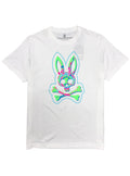 Psycho Bunny (Men’s White Alsop Graphic T-Shirt)