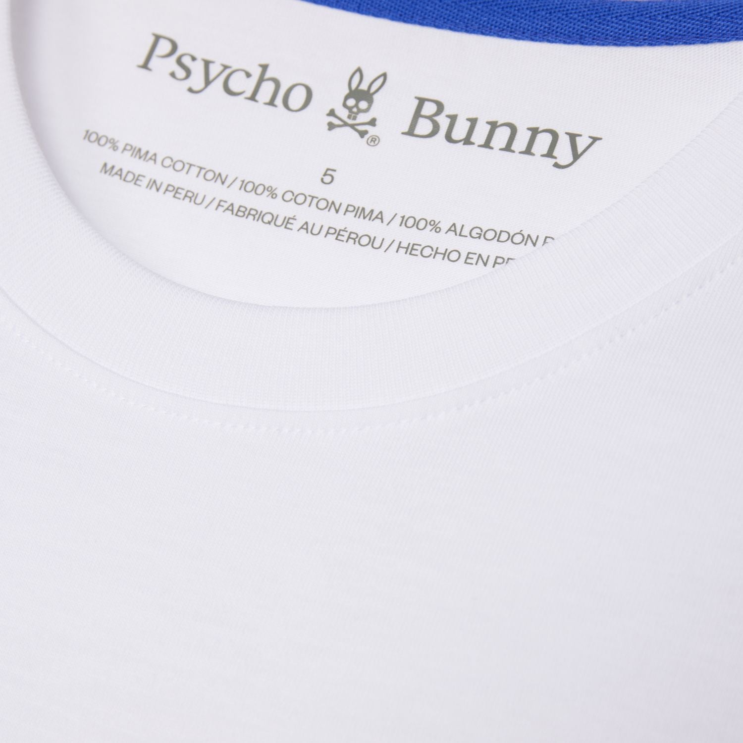Psycho bunny (Men's White Bristol Graphic Tee)