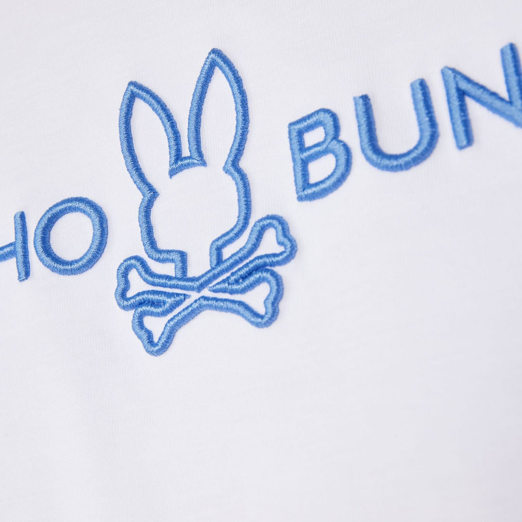 Psycho bunny (Men's White Bristol Graphic Tee)