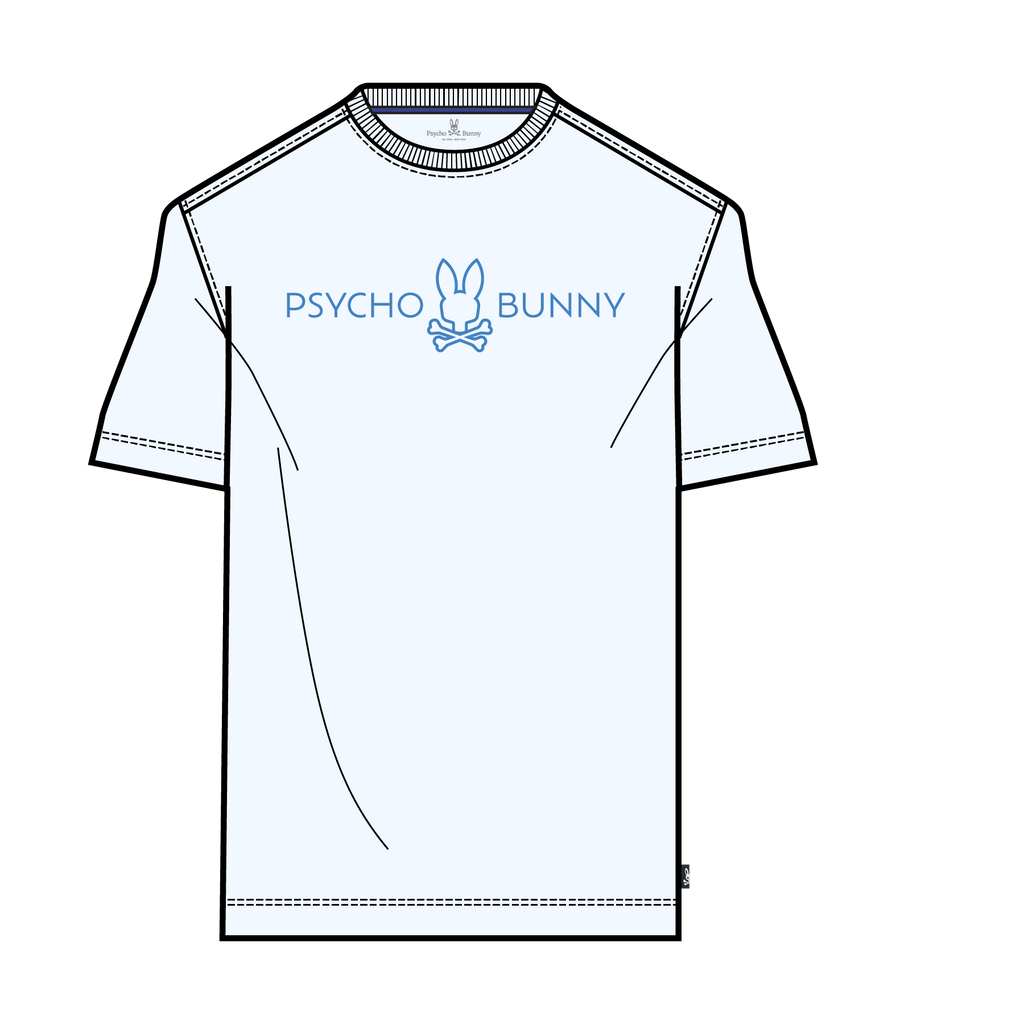 Psycho bunny (Men's White Bristol Graphic Tee)
