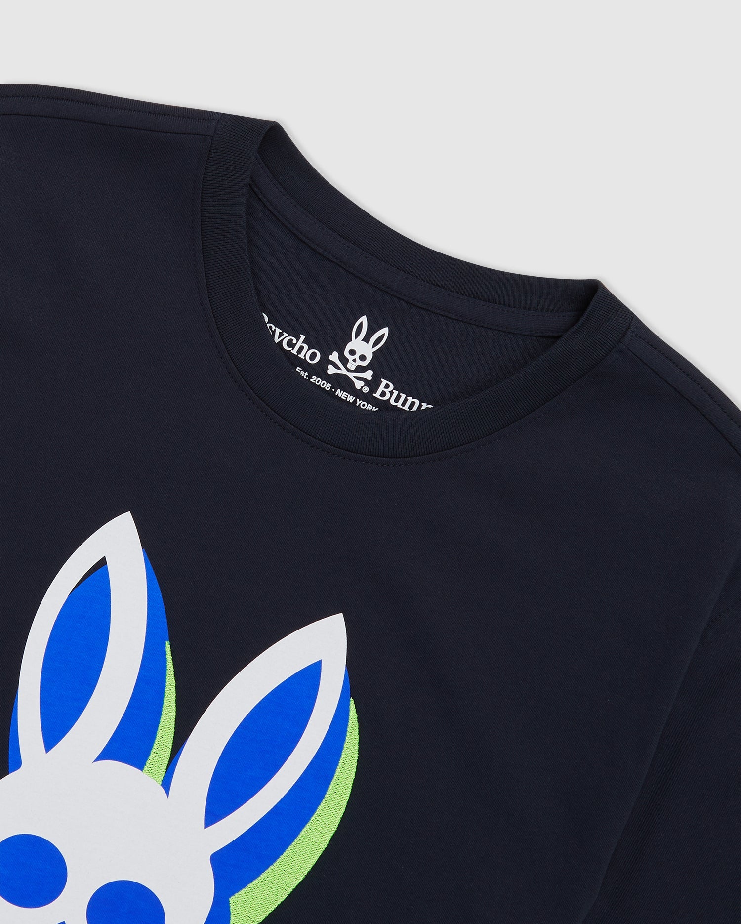 Psycho bunny (mens navy lamport graphic t-shirt)