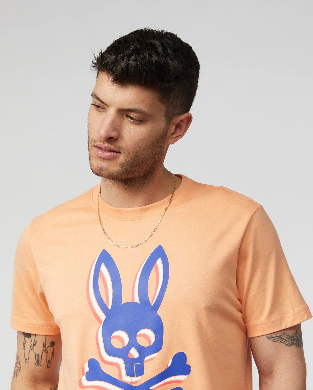 Psycho bunny (mens sunset sky henton graphic t-shirt)