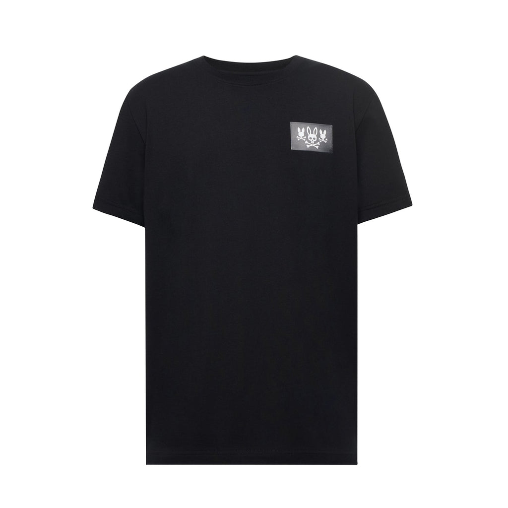 Psycho Bunny Jarvis Chest Graphic Tee Black