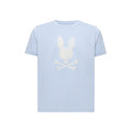 Psycho Bunny Kids Grant Bunny Graphic Tee Zen Blue