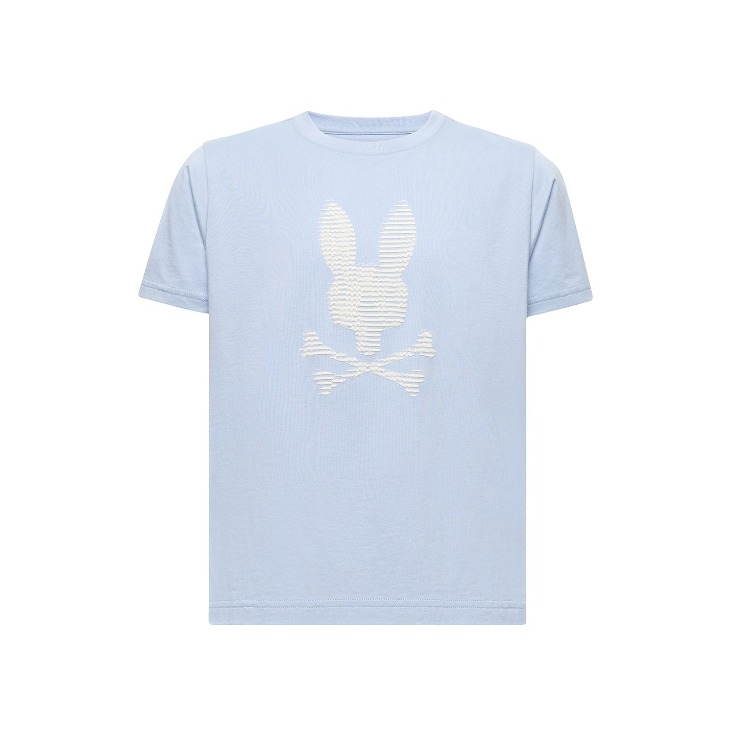 Psycho Bunny Kids Grant Bunny Graphic Tee Zen Blue