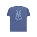 Psycho Bunny Kids Gabin Graphic Tee Gray Blue
