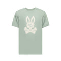 Psycho Bunny Derek Center Graphic Tee Iceberg Green