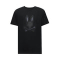 Psycho Bunny Men’s New Castle Embroidered Graphic Tee – Black