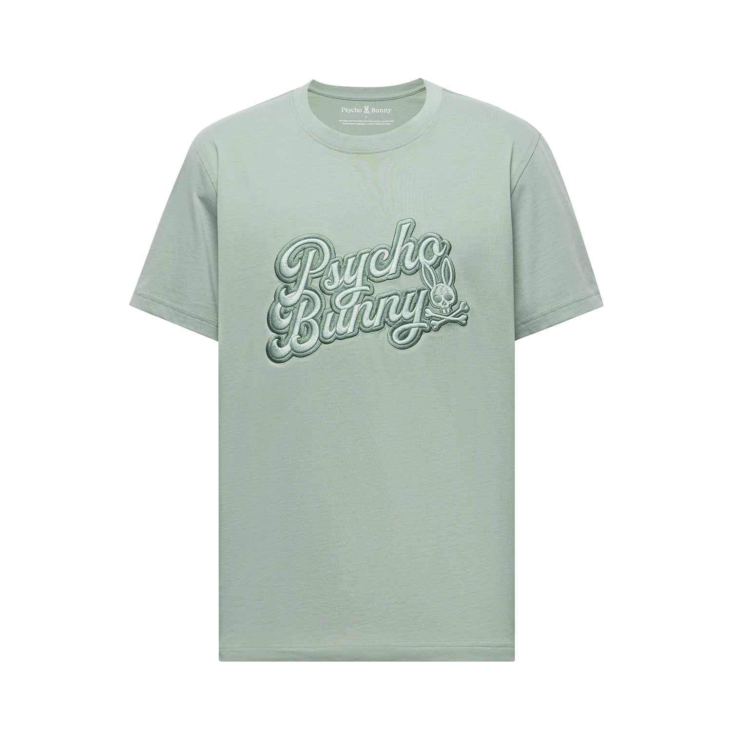 Psycho Bunny Men's Elias Graphic Tee - Iceberg Green