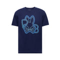 Psycho Bunny Carlo Graphic Tee Evening Blue