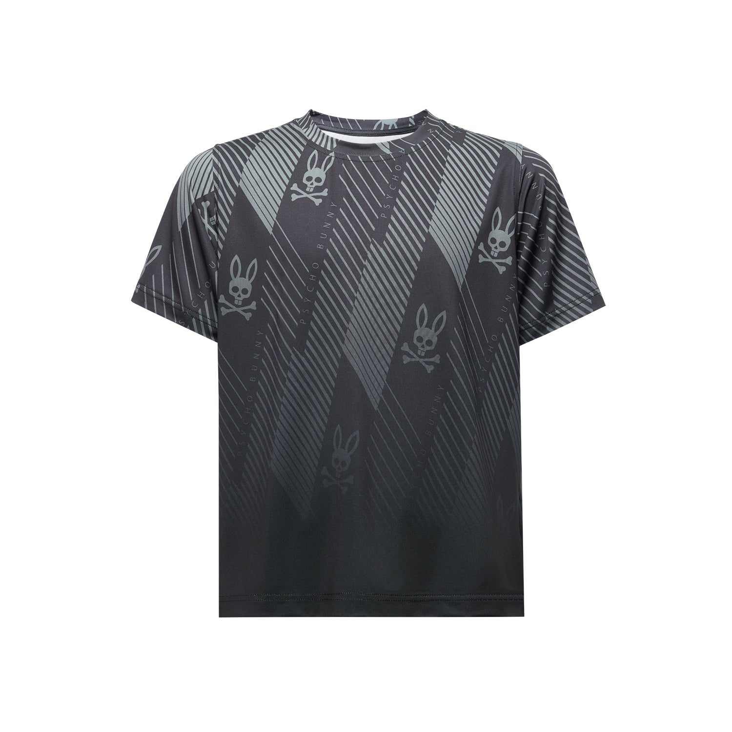 Psycho Bunny Kids Fletcher Sport Tee – 001 Black