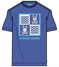 Psycho Bunny Colin Graphic Tee Amparo Blue