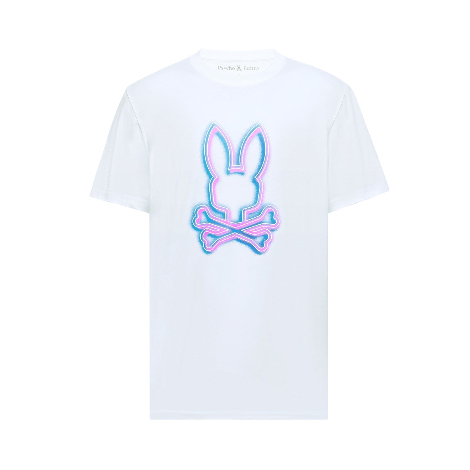 Psycho Bunny Men’s Andros Graphic Tee – White