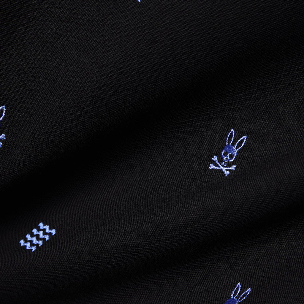 Psycho Bunny Colin Aoe Pique Polo Black