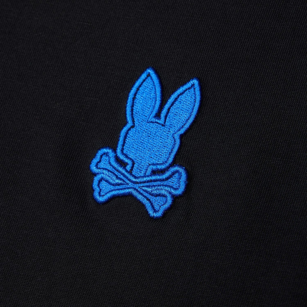 Psycho Bunny Kids Walter Back Graphic T-Shirt – 001 Black