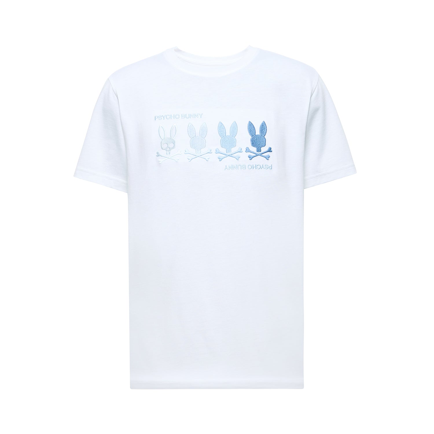Psycho Bunny Oceania Embroidered Graphic T-Shirt – White